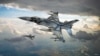 F-16 в украинском камуфляже, коллаж из официального аккаунта ВСУ в Twitter'е.
