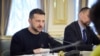 Президент України Володимир Зеленський на переговорах із держсекретарем США Ентоні Блінкеном, Київ, 14 травня 2024 року