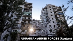Fostul oraș minier ucrainean Torețk este vizat în ultima vreme de bombardamente rusești intense. 