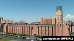 Armeni a - The Yerevan municipality building.