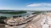 Portul Giurgiulești, construit în ultimii 30 de ani pe Dunăre, este deținut în prezent de Banca Europeană pentru Reconstrucție și Dezvoltare (BERD).