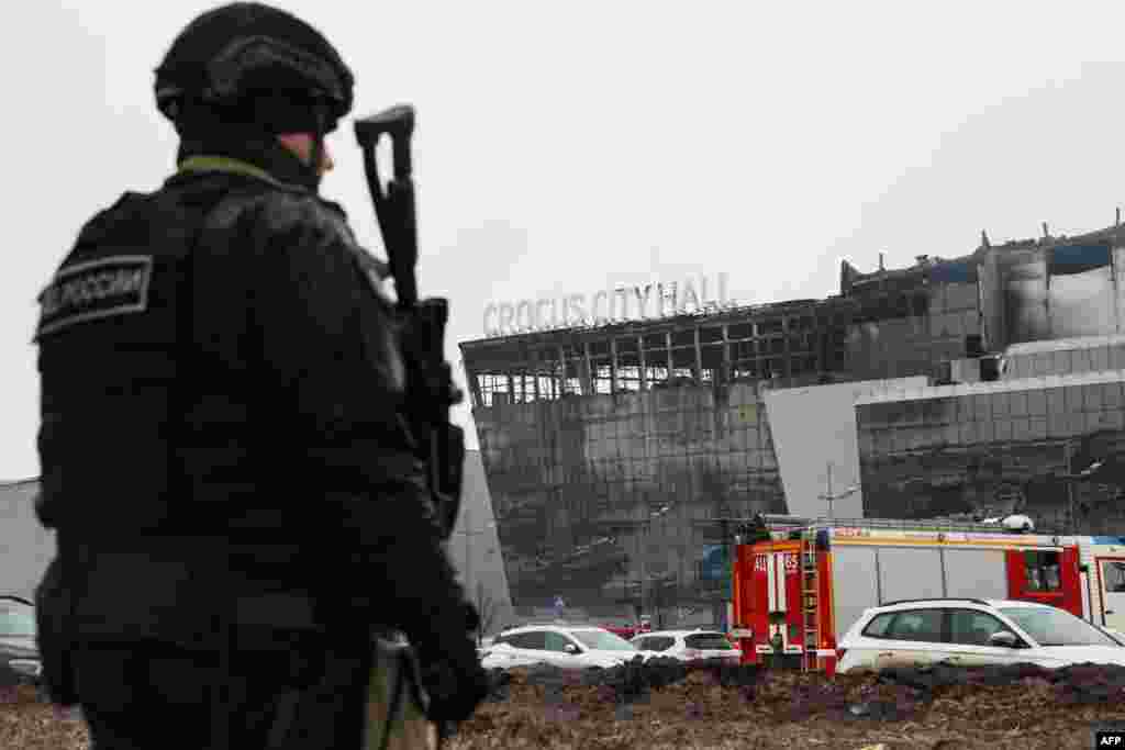 Орусиянын Федералдык коопсуздук кызматынын (ФСБ) башчысы Александр Бортников президент Владимир Путинге &quot;Крокус Ситидеги&rdquo; кол салууга шектүү 11 киши кармалганы жөнүндө маалымат берди. Бул тууралуу ТАСС агенттиги Кремлдин пресс-кызматына таянып жазды.