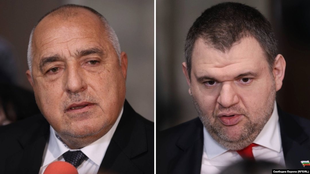 Лидерите на ГЕРБ и ДПС Бойко Борисов и Делян Пеевски