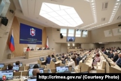 Засідання російського парламенту Криму Архівне фото