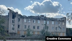 Бериславська лікарня після російського обстрілу, 5 жовтня 2023 року