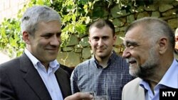 Predsjednik Srbije Boris Tadić i predsjednik Hrvatske Stipe Mesić