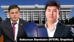 Фарходбек Алимжанов жана Фархат Исмаилов. Коллаж.