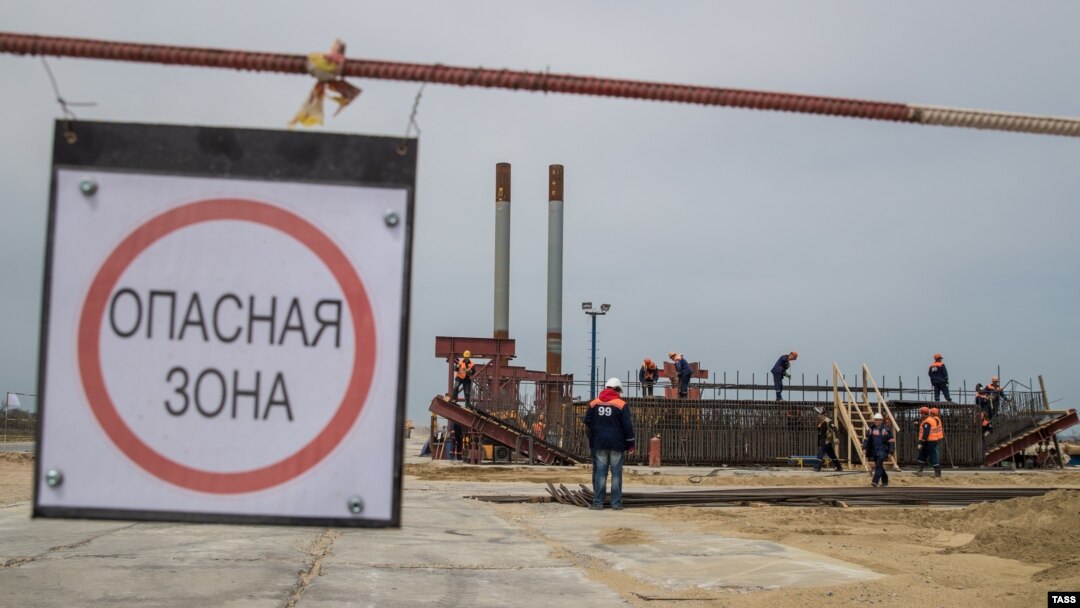 Будівництво Керченського мосту