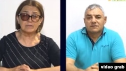 Улфатхоним Мамадшоева ва Холбаш Холбашов. Акс аз навори мақомот