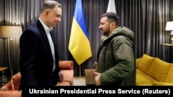 Volodimir Zelenski și omologul său polonez se vor întâlni miercuri la Varșovia/ Polonia.