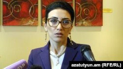 Արդարադատության նախարարի պաշտոնակատար Արփինե Հովհաննիսյան, արխիվ