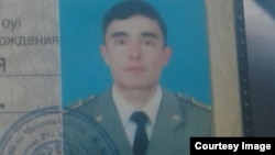 Kichik serjant Kozim Iskandarov.