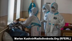Львівська область, Самбірський район, Старосамбірська лікарня, село Лаврів, ковідне відділення