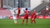 UAE - Football match Kyrgyzstan and the Philippines. Asian Cup, Dubai, United Arab Emirates, January 16, 2019