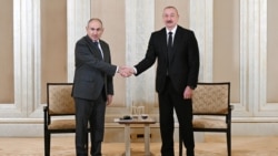 Премьер-министр Армении Никола Пашинян и президента Азербайджана Ильхам Алиев