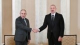 Никол Пашинян и Ильхам Алиев в Абу-Даби