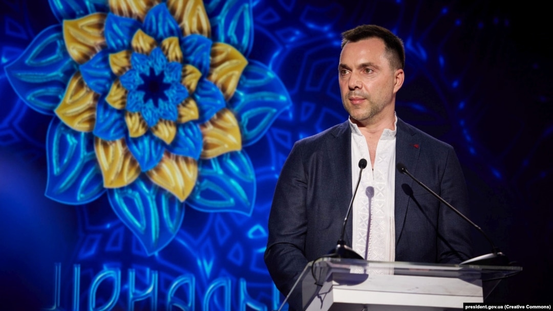Олексий Арестович през август 2022 г.