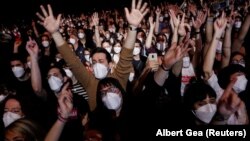 Primul concert de amploare din Spania de la începutul pandemiei până acum a avut loc în 27 martie 2021, la Barcelona.