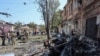 Последици от обстрела на украинския град Харков