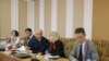 Belarus - (L-R) Irina Lejeune, Christophe Blanchet, Christophe Lejeune, Natallya Zaytsava, Didier Canesse meet with Belarusian authorities. Minsk, 25Jun2018