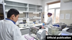 Коронавирусту изилдеген лаборатория, Бишкек.