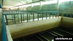 Приміщення Донецької фільтрувальної станції, яка здійснює водопостачання як на контрольовані урядом, так і на окуповані території