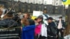 Акция «Party на хате» или «Вечеринка дома» перед Кабинетом министров Украины. Киев, 20 сентября 2017 года