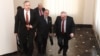 Armenia -- OSCE Minsk Group co-chairs arrive at the Foreign Ministry in Yerevan, 21Mar2013. 