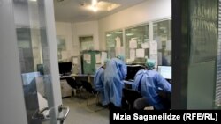 Реанимация для больных с коронавирусной инфекцией COVID-19. Центральная республиканская больница. Грузия. 