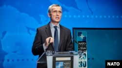 НАТОнун баш катчысы Йенс Столтенберг. 2020-жылдын 23-ноябры. 