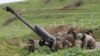 Армянские военнослужащие на линии соприкосновения, 5 апреля 2016 г.