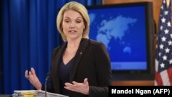 Речниця Державного департаменту США Гедер Науерт