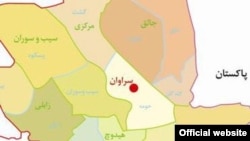Saravan map