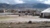 Пострадавшие в результате селя дома в Баян-Улгийском округе Монголии. (Снимок сделан местной жительницей Айгуль Назирхан.) 