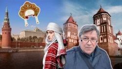 Фотакаляж. Павел Церашковіч (справа)