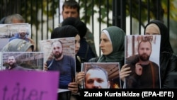 Акция у посольства Германии в Грузии. 10 сентября 2019 года