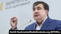 Лідер партії «Рух нових сил» Міхеїл Саакашвілі