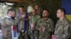 Украинские военные отмечают Пасху