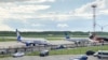 Нацыянальны аэрапорт «Мінск». Архіўнае фота