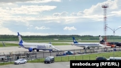 Нацыянальны аэрапорт «Мінск». Архіўнае фота
