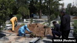 به‌خاک‌سپاری عبدالله سید احمدی‌ زاویه، سردبیر شیفت بامدادی خبرگزاری فارس