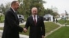 Azerbaýjanyň prezidenti Ylham Aliýew we Orsýetiň prezidenti Wladimir Putin.