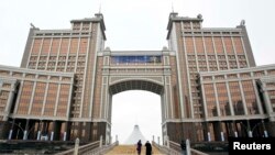 Здание нацкомпании «КазМунайГаз» в казахстанской столице