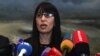 Armenia - Naira Zohrabian of the Prosperous Armenia Party, meets the press at the party headquarters in Yerevan, 5Mar2015.