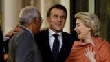 Fransiýanyň prezidenti Makron Parižde Ýewropa liderleriniň Ukraina baradaky ýygnagyny geçirdi