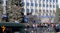 Луганскида СБУ бинасын басып алдылар