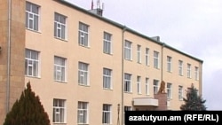 Լեռնային Ղարաբաղի պաշտպանության նախարարության շենքը Ստեփանակերտում