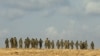 سربازان اسرائیلی در نزدیکی مرز اسرائیل-غزه