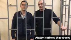 Алексей Назимов и Павел Степанченко (слева направо), архивное фото