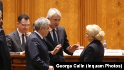 Premierul Viorica Danciă, Orlando Teodorovici și Florin Iordache, critici constanți ai Uniunii Europene